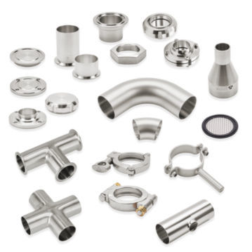 Raccordo per acque reflue - BS 4825 - Alfa Laval - ad avvitamento / ISO / ASME BPE