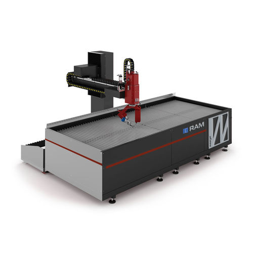 Macchina da taglio a getto d'acqua - RAM series - Waterjet Corporation s.r.l. - per metallo / per materie plastiche / per pietra