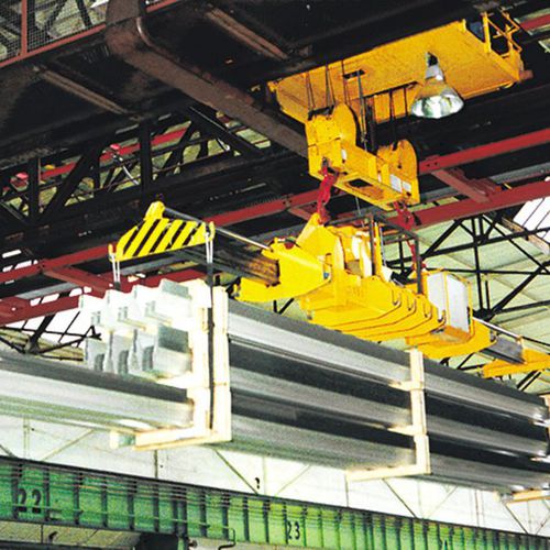 Pinza per sollevamento per tubi - WIMO-Hebetechnik GmbH - orizzontale / meccanica / idraulica