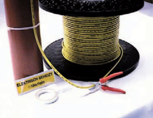 Nastro scaldante con isolamento in termoplastica - HKSI 70 Ni - Hillesheim GmbH
