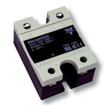 Relè statico 24 V AC - SSR 25 A - Hillesheim GmbH - 110 V AC / 220 V AC / su guida DIN