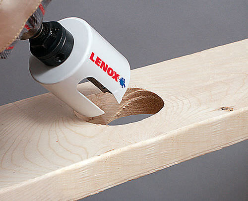 Sega a tazza per legno - ONE TOOTH®  - Lenox - a taglio profondo / con albero incorporato