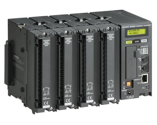 Registratore di dati universale - ±150mV - ±100V, -200°C ... 2000°C, 0 - 1000M pulse | 8423 - HIOKI E.E. CORPORATION - USB / con display / multicanale