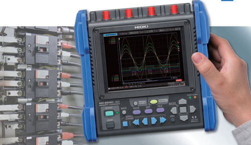 Registratore di dati di tensione - 600 V AC DC | MR8880-20  - HIOKI E.E. CORPORATION - USB / con display / programmabile