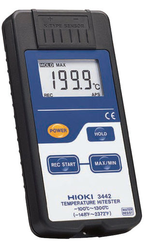 Termometro con sonda - 3442 - HIOKI E.E. CORPORATION - digitale / portatile / industriale