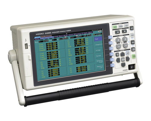 Analizzatore per rete elettrica - 15 - 1500 V, 400 mA - 500 A | 3390 - HIOKI E.E. CORPORATION - di potenza / benchtop / digitale