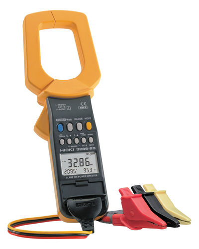 Analizzatore per rete elettrica - 150 - 600V, 20 - 1000A, 6 - 1200kW | 3286-20 - HIOKI E.E. CORPORATION - di potenza / portatile