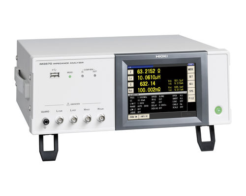 Analizzatore per rete elettrica - 100 mΩ - 100 MΩ, 4 Hz - 5 MHz | IM3570 - HIOKI E.E. CORPORATION - di impedenza / benchtop