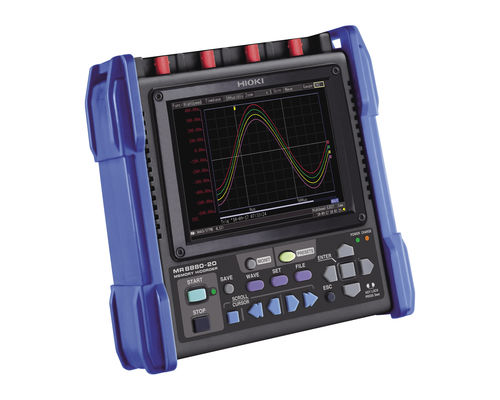 Sistema di acquisizione dati di temperatura - 4ch, 14-bit, CAT III 600 V | MR8880-20 - HIOKI E.E. CORPORATION - benchtop / per misure di alta tensione