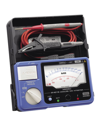 Tester di isolamento - 1000 V, 2000 MΩ | IR4018-20 - HIOKI E.E. CORPORATION