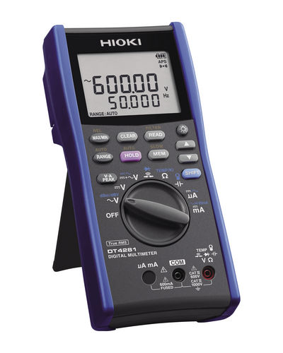 Multimetro digitale - 60.000 mV - 1000.0 V AC/DC | DT4281 - HIOKI E.E. CORPORATION - portatile / industriale
