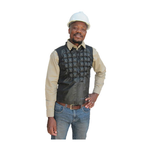 Gilet da lavoro - FIRE-SAFE® - A.J. Charnaud & Co. (Pty) Ltd. - rinfrescante / in tessuto / in poliestere