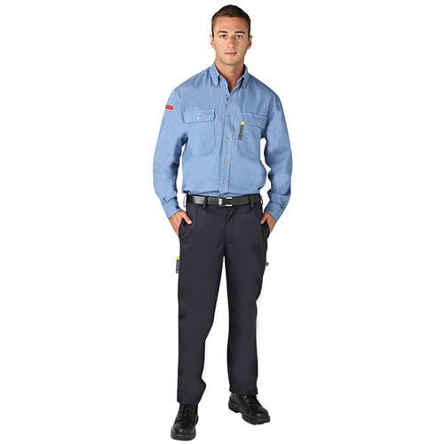 Camicia da lavoro - SURVIVE-ARC® - A.J. Charnaud & Co. (Pty) Ltd. - resistente al fuoco / contro gli archi elettrici / in cotone