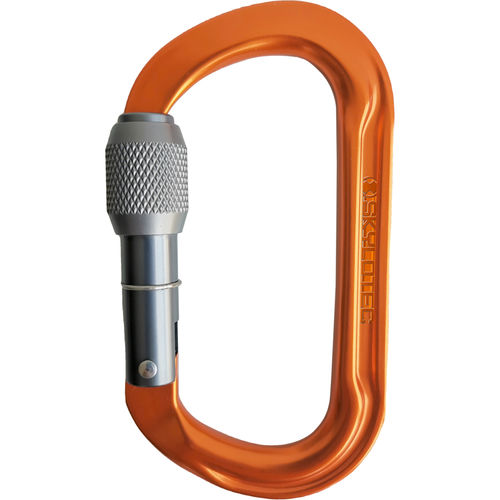 Moschettone con blocco - OVAL SCREW 2.0 - ActSafe Systems AB - in metallo / simmetrico / ovale