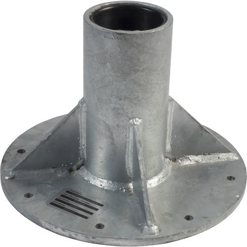 Supporto per montaggio su palo - JP-003-4 - ActSafe Systems AB - in acciaio / a pavimento