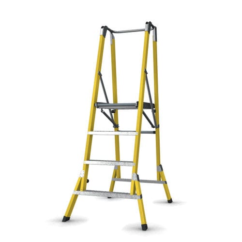 Scala da appoggio in PRFV - FPL series - Branach Manufacturing Pty Ltd - pieghevole / da tetto / di sicurezza