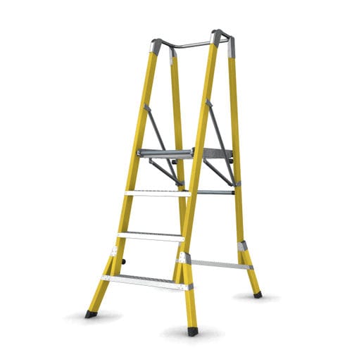 Scala da appoggio in PRFV - FPW series - Branach Manufacturing Pty Ltd - pieghevole / da tetto / di sicurezza