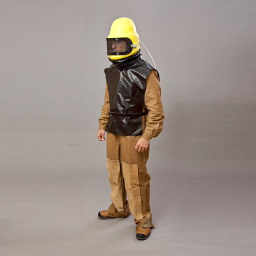 Casco per sabbiatura - P4 series - D.P.I. s.r.l. - EN 397 / giallo