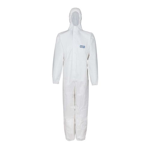 Tuta da lavoro - 55P/M - DACH Schutzbekleidung GmbH & Co. KG - di protezione chimica / impermeabile / in polipropilene