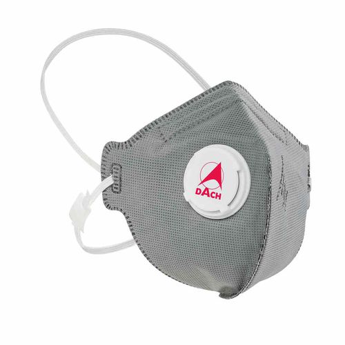 Maschera di protezione monouso - 245CV - DACH Schutzbekleidung GmbH & Co. KG - FFP2 / a carboni attivi / con valvola