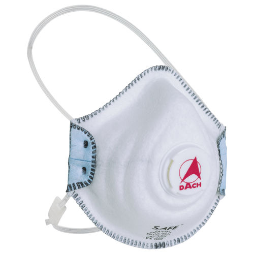 Maschera di protezione monouso - 242DAV - DACH Schutzbekleidung GmbH & Co. KG - FFP2 / con valvola / respiratoria anti particelle