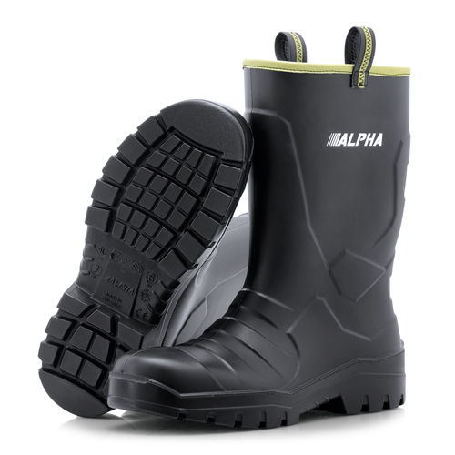Stivali di sicurezza per cantiere - Alpha Rigger - DIKAMAR, S.A. Industria de Proteção de Calçado - antiscivolo / a tenuta stagna / resistente all'olio
