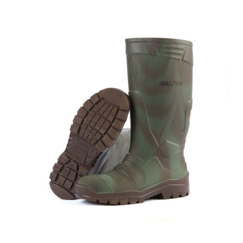 Stivali di sicurezza per il settore agricolo - Alpha Camouflage - DIKAMAR, S.A. Industria de Proteção de Calçado - per lavori forestali / antiscivolo / a tenuta stagna