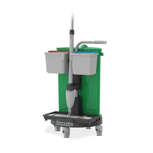Carrello di pulizia - NC0R - Numatic - in plastica / per contenitore di stoccaggio / a forte carico