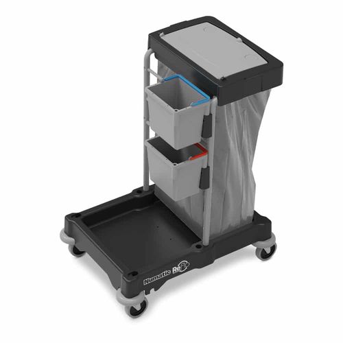 Carrello di pulizia - SM1405  - Numatic - in plastica / portarifiuti / compatto