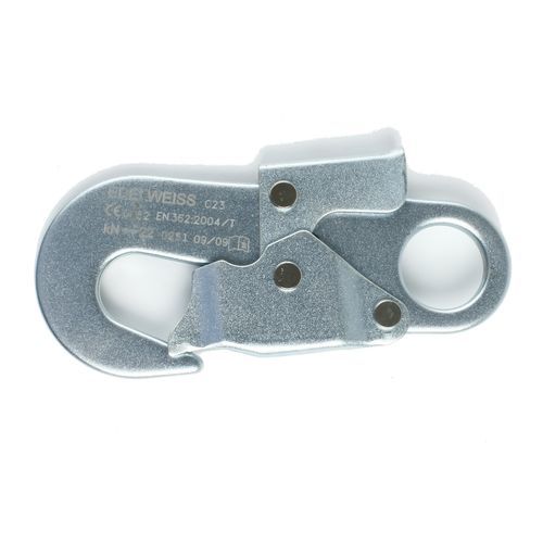 Moschettone con blocco - C23 - Edelweiss S.A. - in acciaio