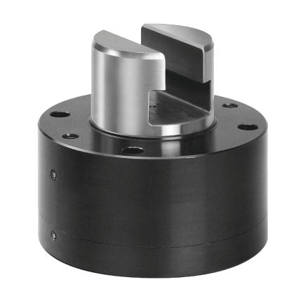 Pinza di traino con scanalature a forma di T - 4.2350 series - Römheld GmbH Friedrichshütte - con doppia ammortizzazione / idraulica