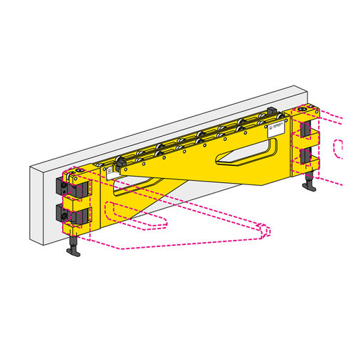 Console amovibile girevole - 8.18352 series - Römheld GmbH Friedrichshütte - per movimentazione di attrezzi di pressa