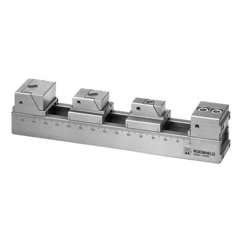 Morsa a serraggio multiplo - HILMA.MSH series - Römheld GmbH Friedrichshütte - per macchina utensile / modulare / di precisione