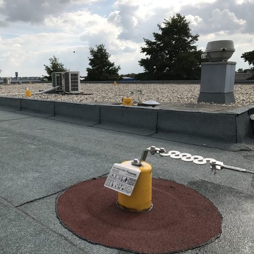 Linea vita orizzontale - TWISTFIX - Eyecatcher BV - anticaduta