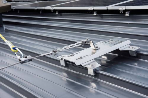 Linea vita orizzontale - SEAMFIX - Eyecatcher BV - anticaduta
