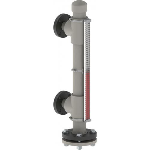 Livello visivo per liquidi - Line - PVDF - WEKA - a by-pass / magnetico / a galleggiante