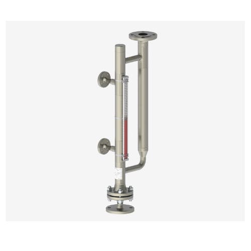 Livello visivo per liquidi - VLI - WEKA - a by-pass / magnetico / per cisterna
