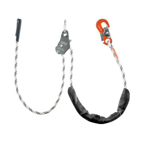 Cordino con assorbitore di energia a corda - PIRANHA LA0 H - Heightec Ltd. - regolabile