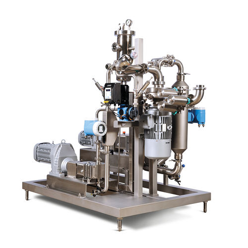 Omogeneizzatore a rotore-statore - LambdaVita CONTI - NETZSCH Grinding & Dispersing - verticale / su linea / per liquidi