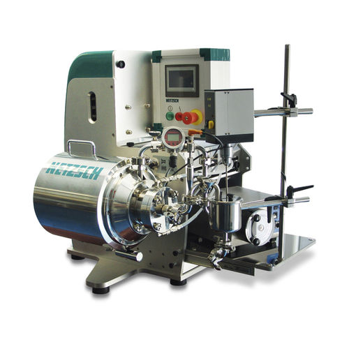 Mulino agitatore per cavo - Mini - NETZSCH Grinding & Dispersing - a sfere / orizzontale / da laboratorio