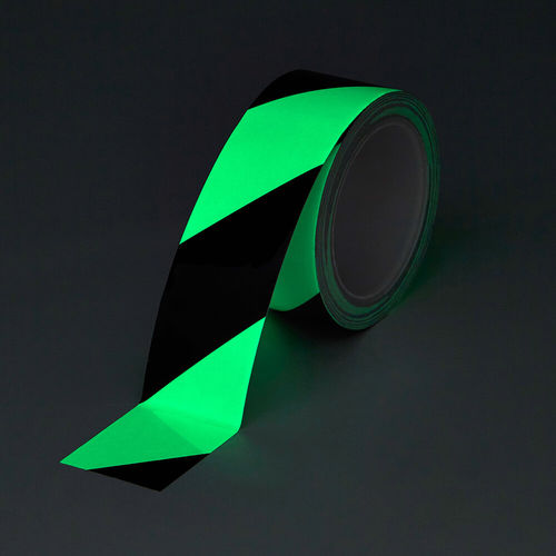 Nastro adesivo di marcatura - H8101D - Heskins Limited - nero / verde / fotoluminescente