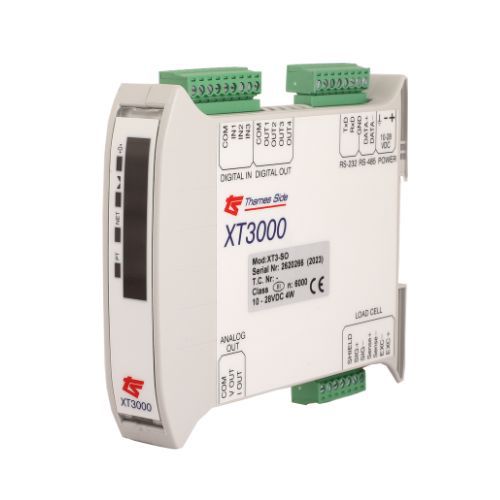 Indicatore trasmettitore di peso con display LED - XT3000 - Thames Side Sensors - display LCD / su guida DIN / Modbus
