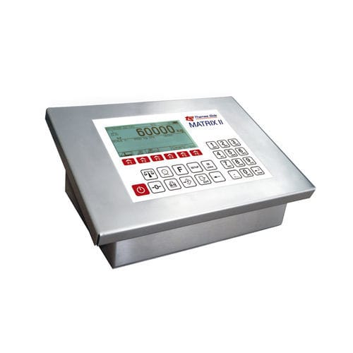 Indicatore controllore di peso digitale - MATRIX 2   - Thames Side Sensors - da montare su pannello / in acciaio inossidabile / a relè