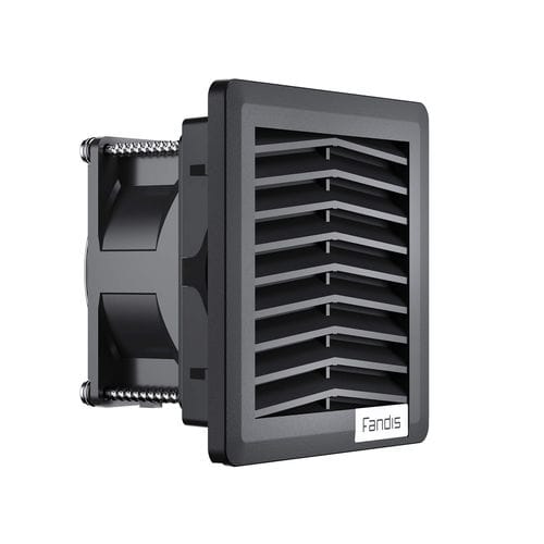 Ventilatore per armadio elettrico a filtro - FF Type 3R Series - Fandis - assiale / di raffreddamento / di circolazione di aria