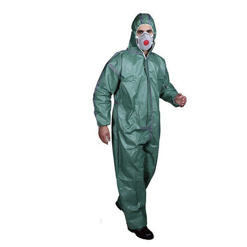 Tuta da lavoro - WLO3001Gn - Hubei Wanli Protective Products Co., Ltd. - di tipo 4/5/6 / impermeabile / in tessuto microporoso
