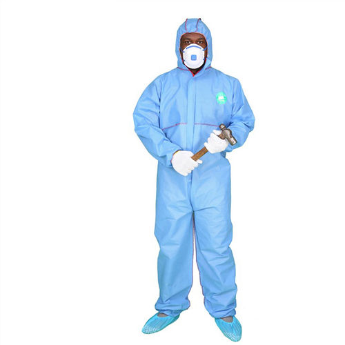 Tuta in SMS - WLO3008 - Hubei Wanli Protective Products Co., Ltd. - da lavoro / di tipo 5/6 / per l'industria chimica