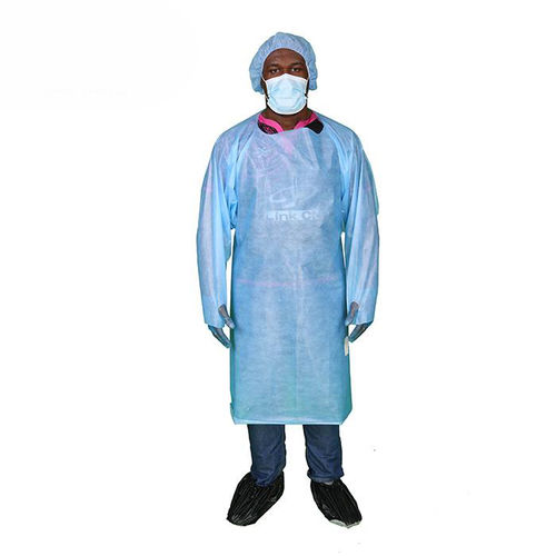 Grembiule da lavoro - WLP5003 - Hubei Wanli Protective Products Co., Ltd. - in polietilene / per l'industria agroalimentare / per operazioni di igienizzazione