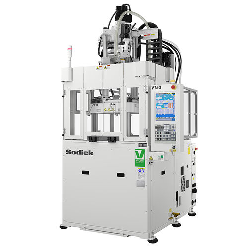 Pressa ad iniezione verticale - VT50 - Sodick - ibrida / a ginocchiera