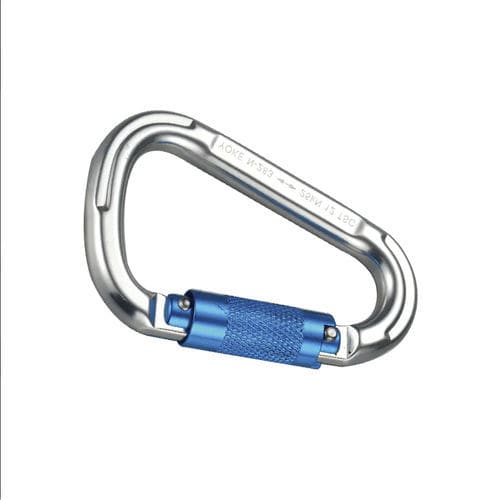 Moschettone con blocco - JE525030 - Jinhua Jech Tools Co., Ltd. - in alluminio / asimmetrico