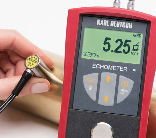 Misuratore di spessore per pareti - ECHOMETER 1076 BASIC - KARL DEUTSCH - portatile / alta risoluzione